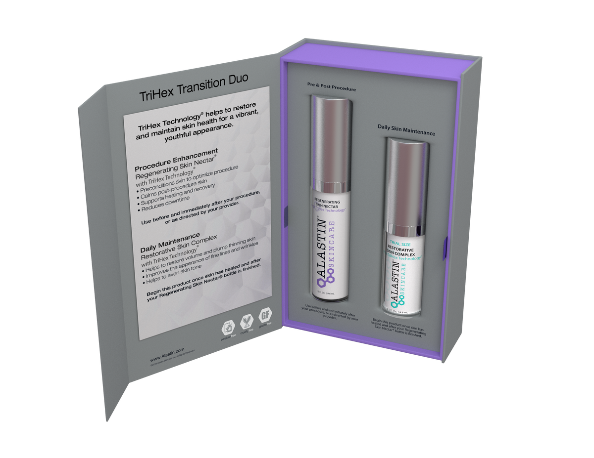TriHex Transition Duo (Regenerating Skin Nectar – 1.0 oz & Travel Size Restorative Skin Complex – 0.5 oz)